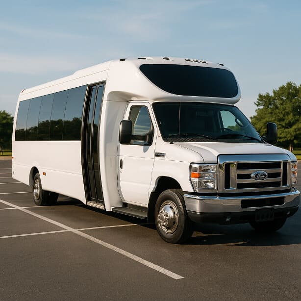 Rancho Cordova Shuttle Bus Rentals 20 Passenger Shuttle Bus