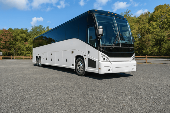 Rancho Cordova Shuttle Bus Rentals 56 Passenger Shuttle Bus