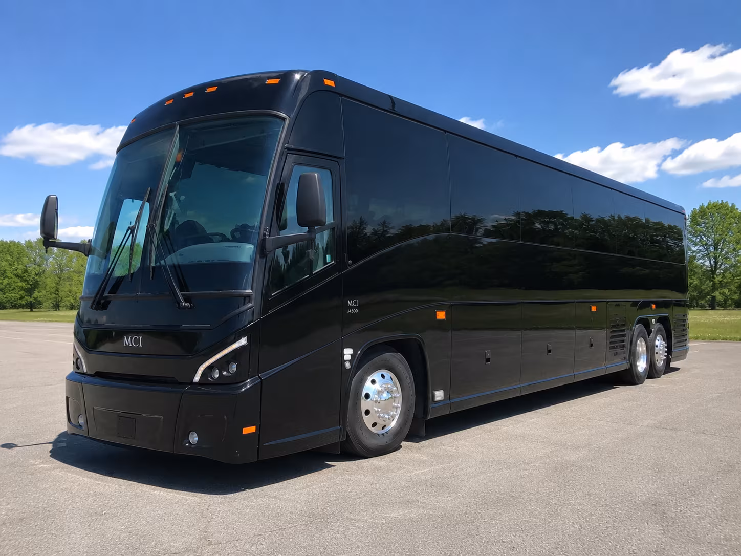 rancho cordova charter bus services exterior